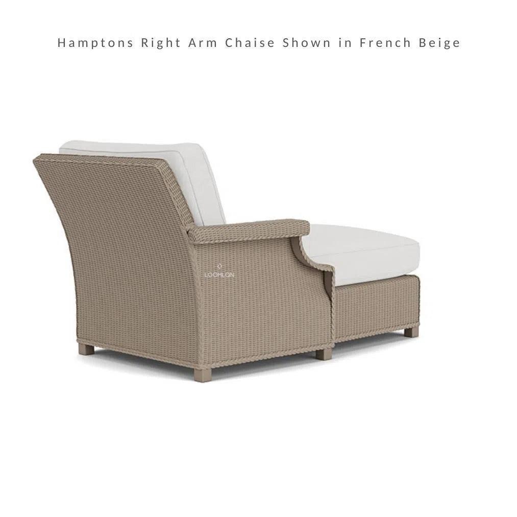 Hamptons Outdoor Wicker Sectional with Coffee Table Set