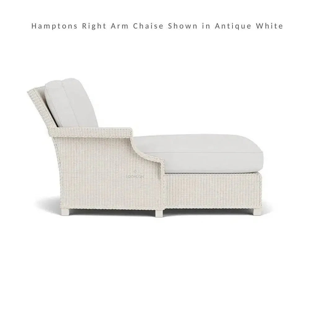 Hamptons Outdoor Wicker Sectional with Coffee Table Set