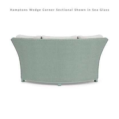 Hamptons Outdoor Wicker Sectional with Lounge Chair Set