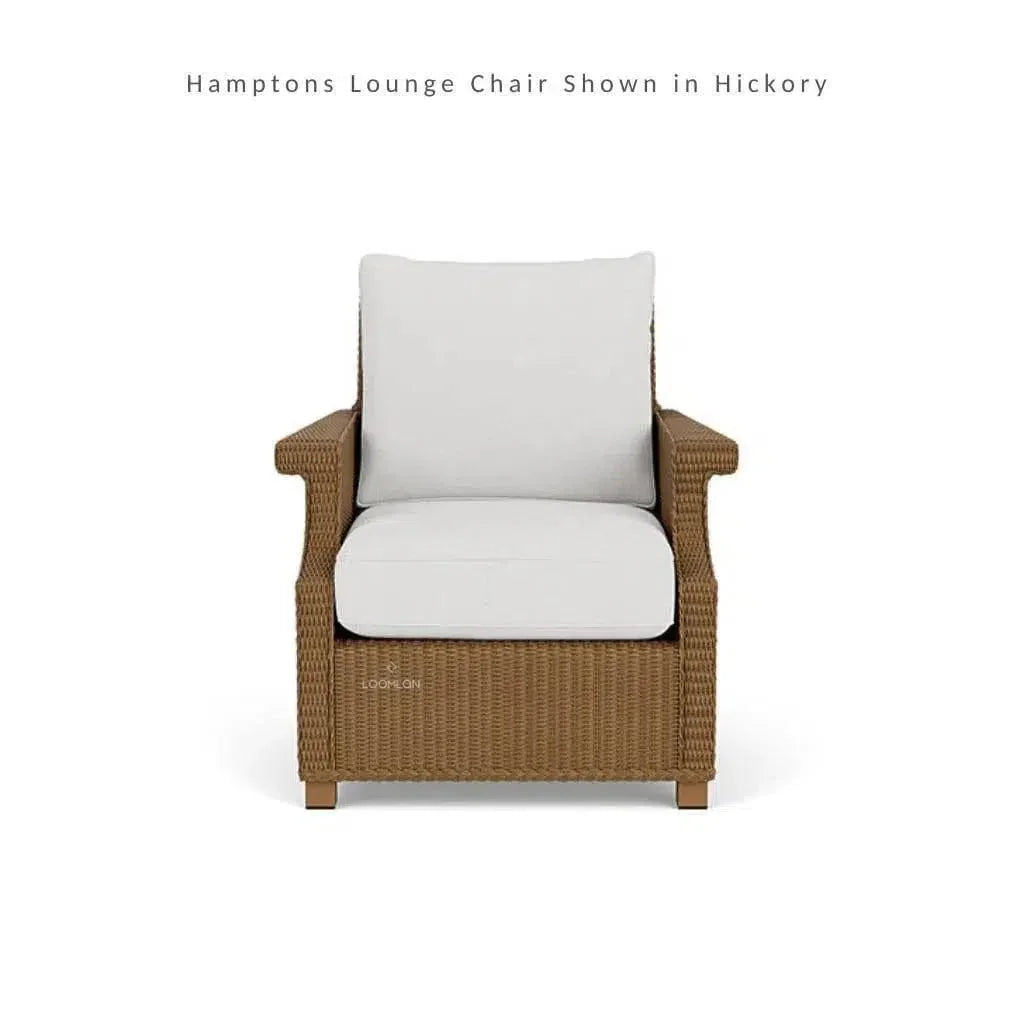 Hamptons Outdoor Wicker Sofa with Lounge Chair Set
