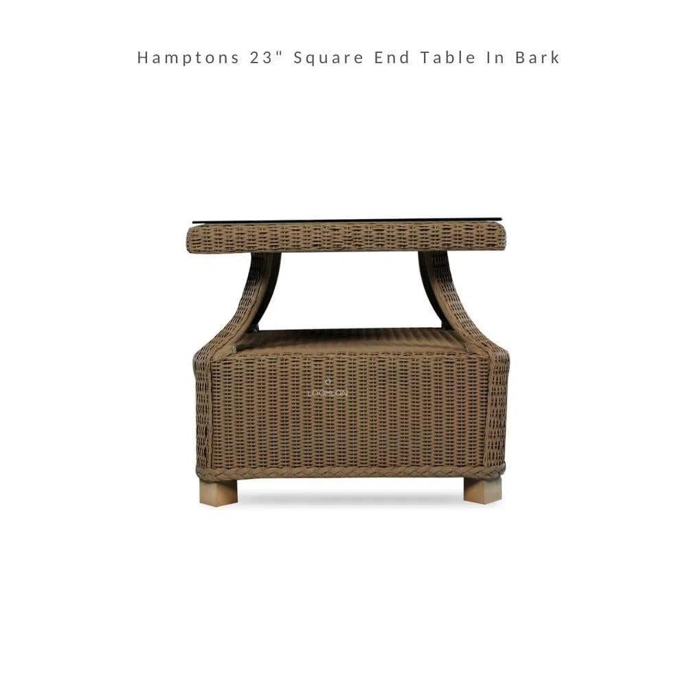 Hamptons Outdoor Wicker Sofa with Lounge Chair Set
