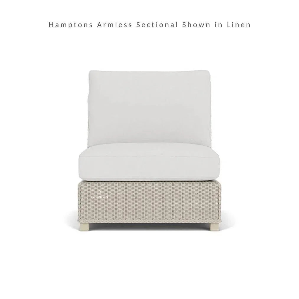 Hamptons Sectional Unit All-Weather Outdoor Furniture
