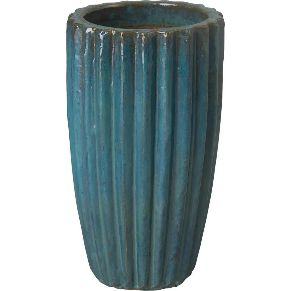 Handcrafted Round Ceramic Pot