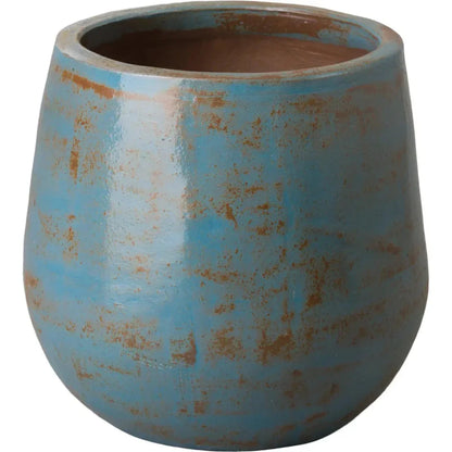 Handmade Round Ceramic Planter