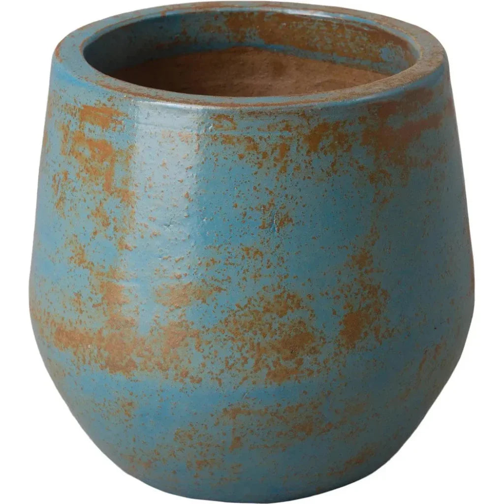 Handmade Round Ceramic Planter
