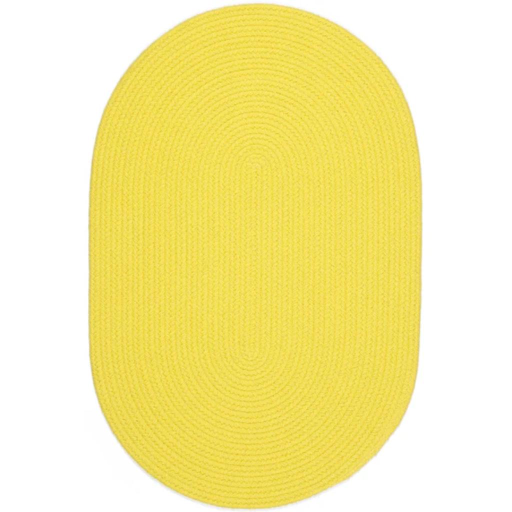 Happy Braids Braided Oval Reversible Area Rugs