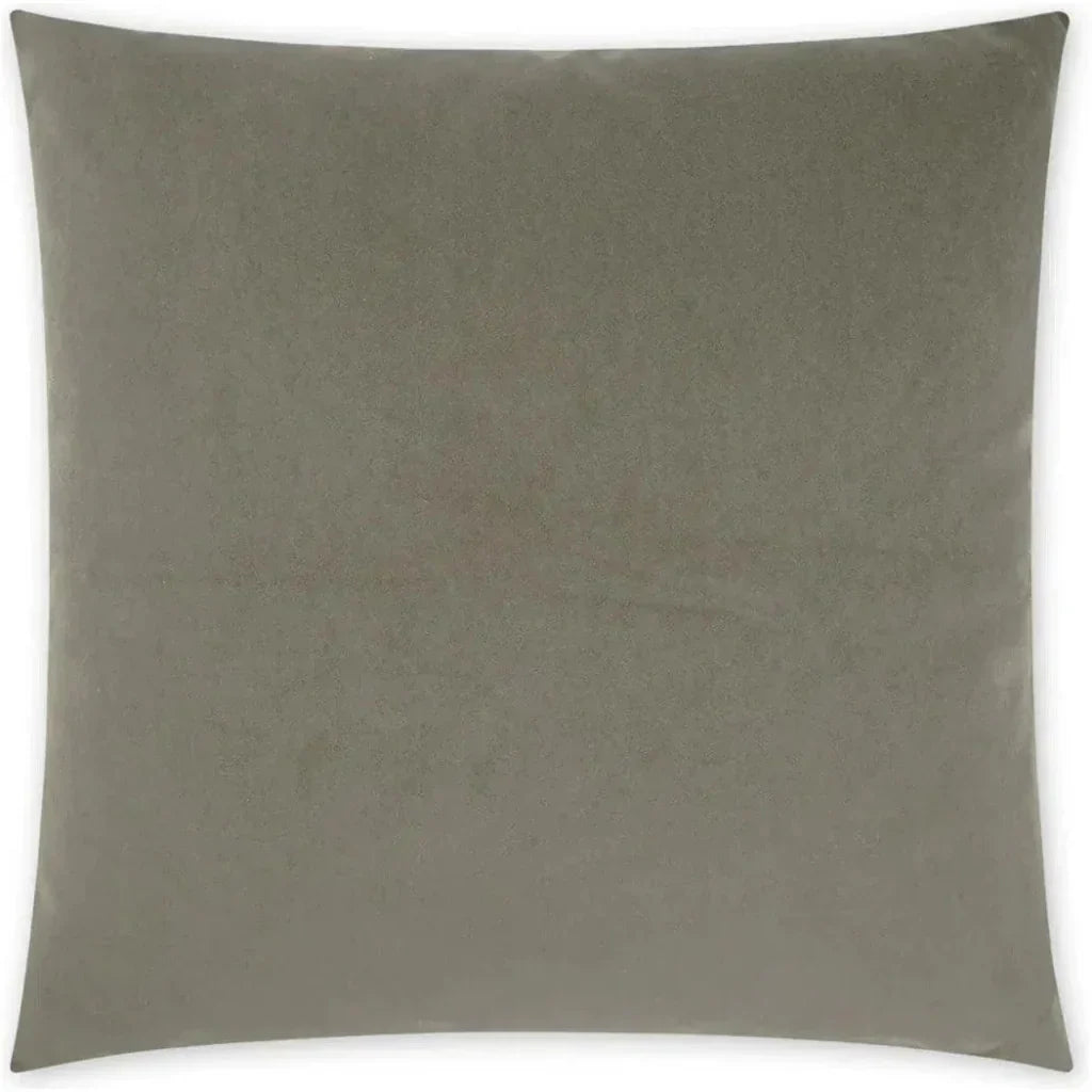 Harpo Taupe Throw Pillow With Insert