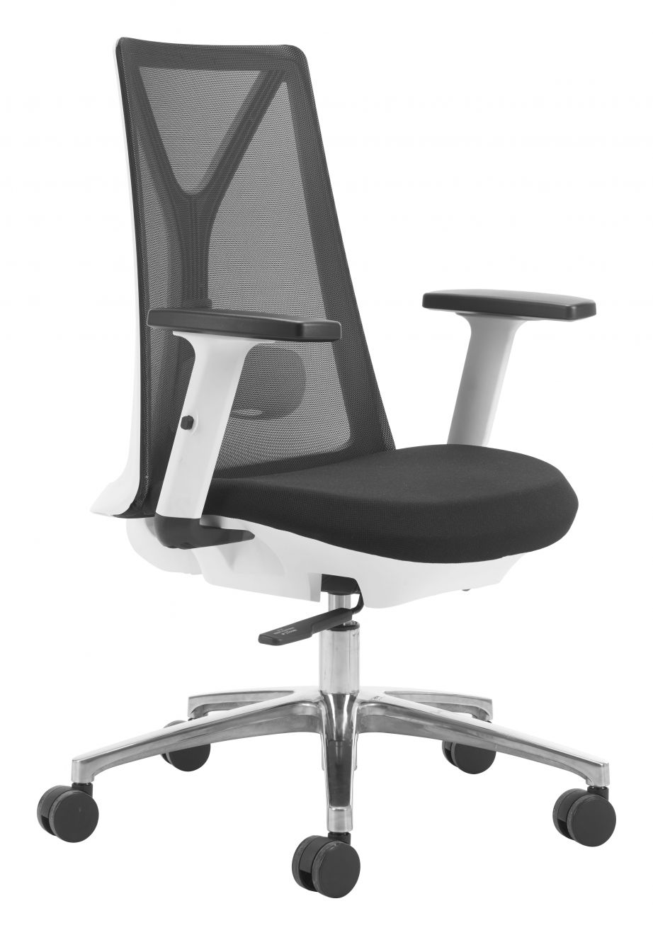 Hasso Black Mesh Fabric Office Chair