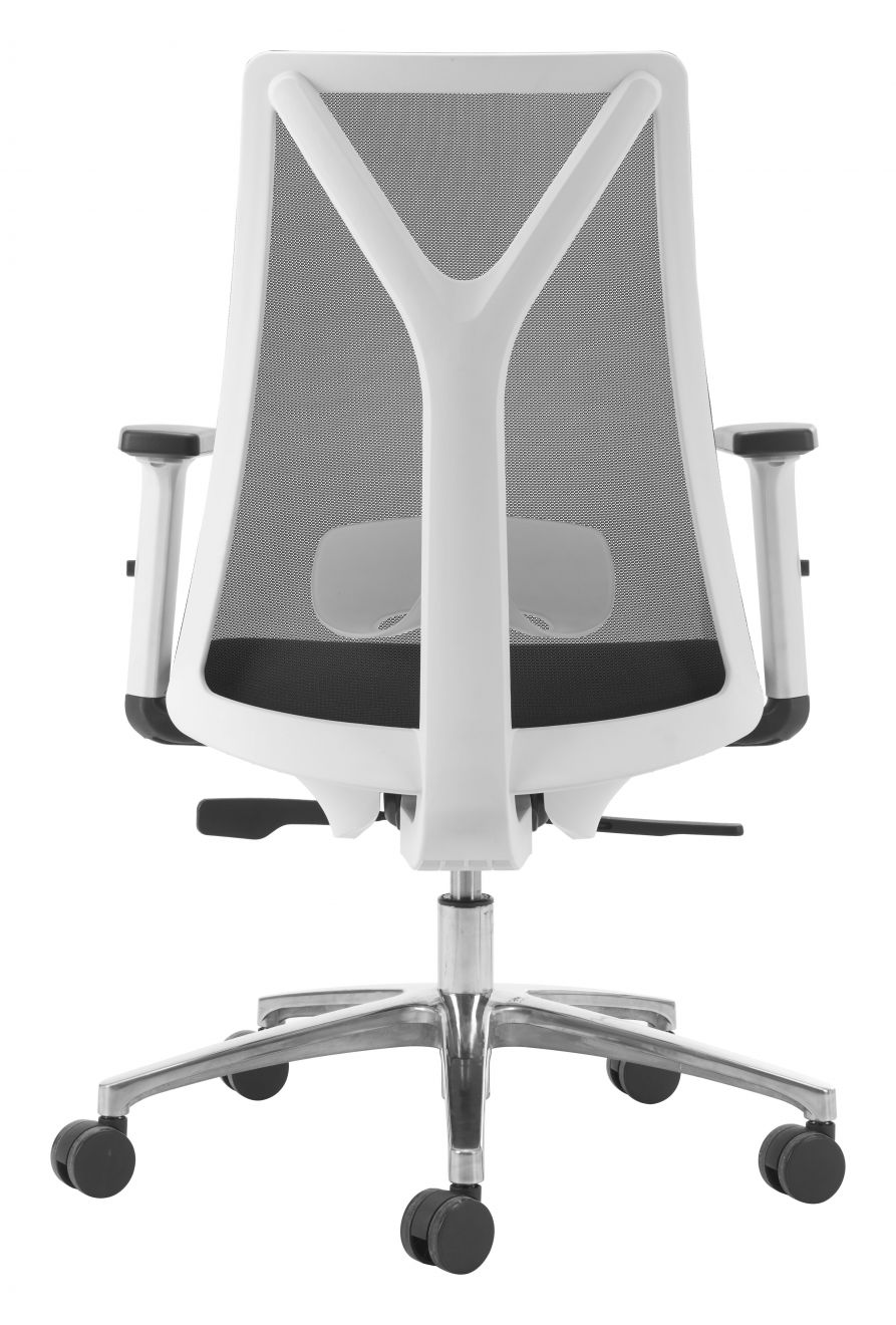 Hasso Black Mesh Fabric Office Chair