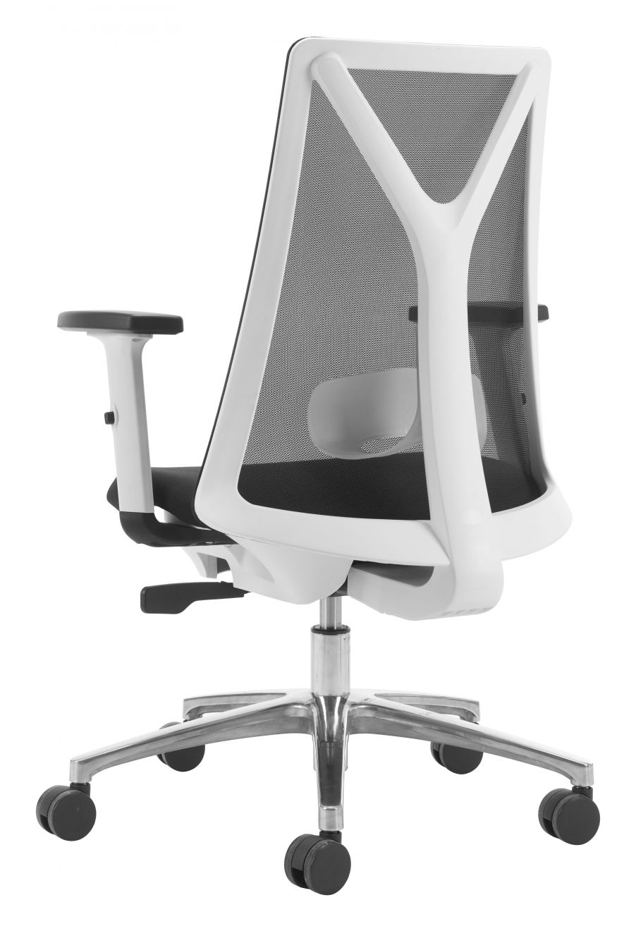 Hasso Black Mesh Fabric Office Chair