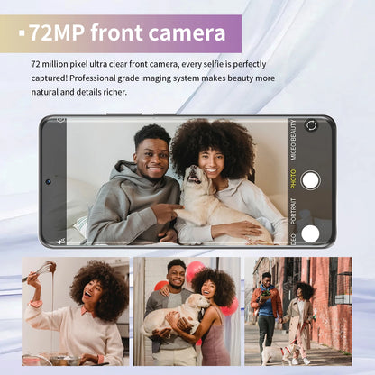 Sell Well Very Friendly Factory Price S26 Ultra Smartphone 8GB+256GB Unlocked Dual Card 7.3 Inches Screen Mobile Phones