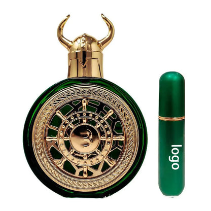 Best-Selling Green Bull Head Perfume for Men and Women Floral Scent in Spray Form Direct From Dubai Arabia Middle East