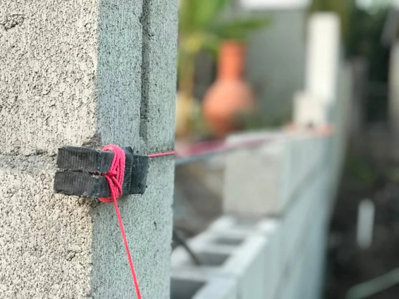 100m Braided Nylon Mason Line Builders Line Chalk rope Abrasion Rot Mildew Resistant, Masonry DIY Home Decor Crafting Gardening