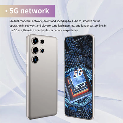 Sell Well Very Friendly Factory Price S26 Ultra Smartphone 8GB+256GB Unlocked Dual Card 7.3 Inches Screen Mobile Phones