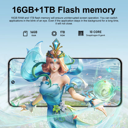 New I17 ProMax Wholesale Cheap Brand Mobile Original Phone Version Unlocked 16GB+512GB1 TB Original Low Price Dual Sim Card