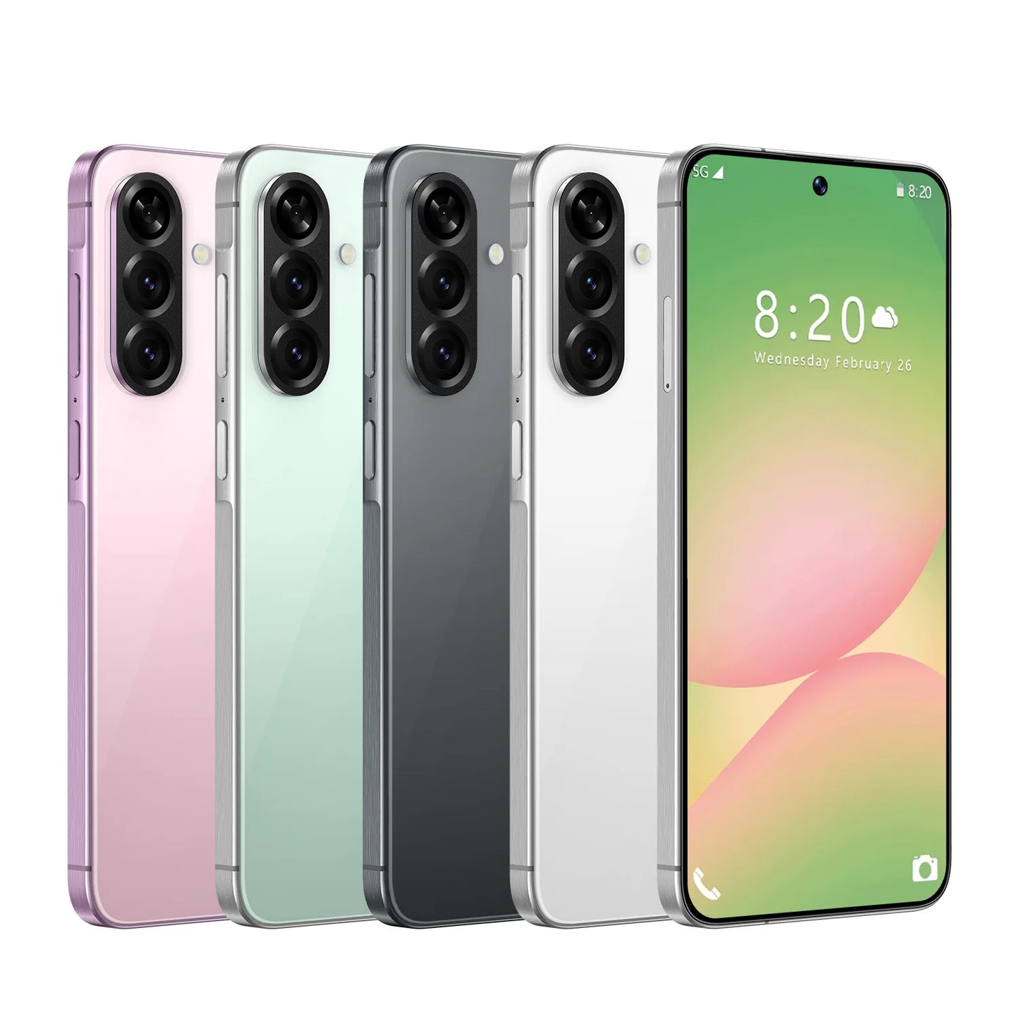 Factory Price Original A56 5G Dual SIM Smartphone 144Hz 108MP Android Phone Quick Charge Big Screen Phone CDMA