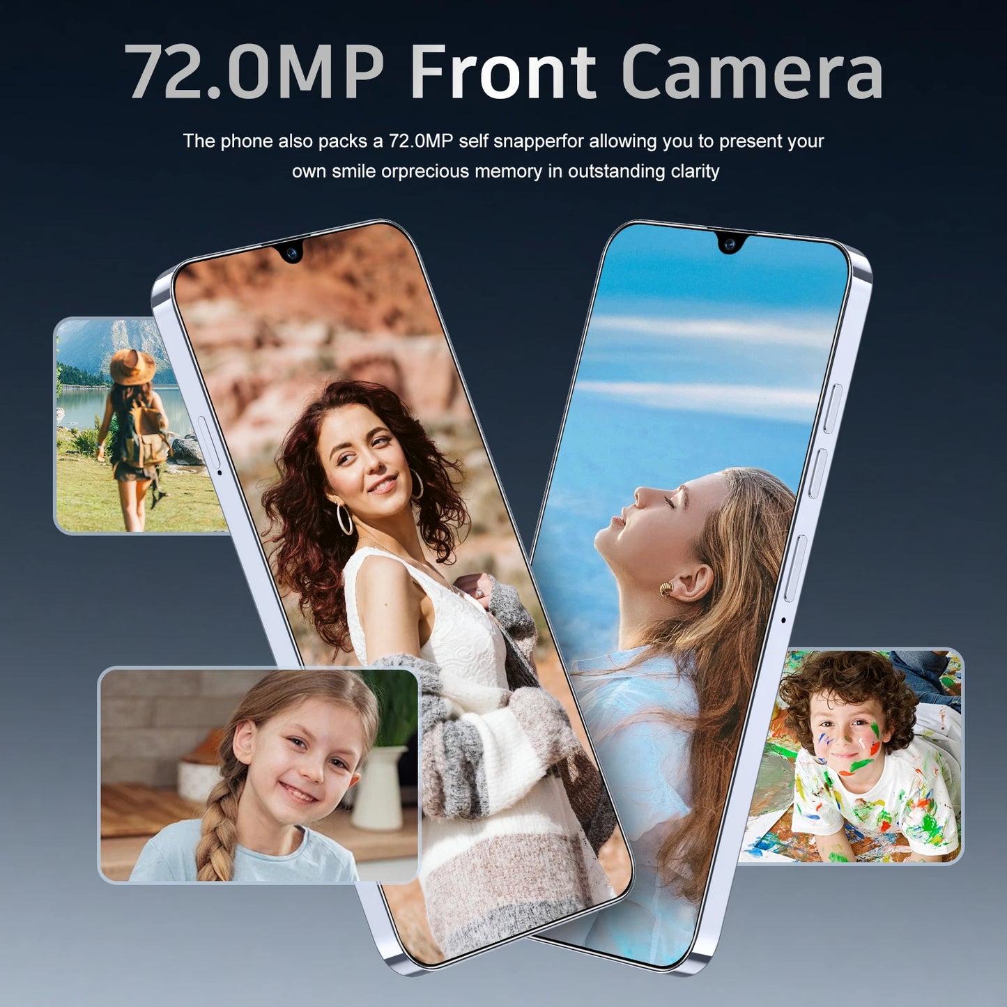 Top Selling Newest Mobile Phone Hot 40 Pro True 4G Smart Phone Manufacturing 7GB 64GB 6.5Inch Big Screen Smart Phones Android