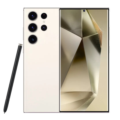 6.8-inch S24 Ultra 3GB+64GB Smartphone 6.8inch Phone Wholesale Telephone Face Recognition Fingerprint Android 12 4+64GB