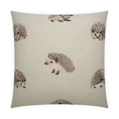 Hedgy Handmade Cotton Throw Pillow