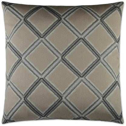 Hekla Granite Brown Throw Pillow With Insert