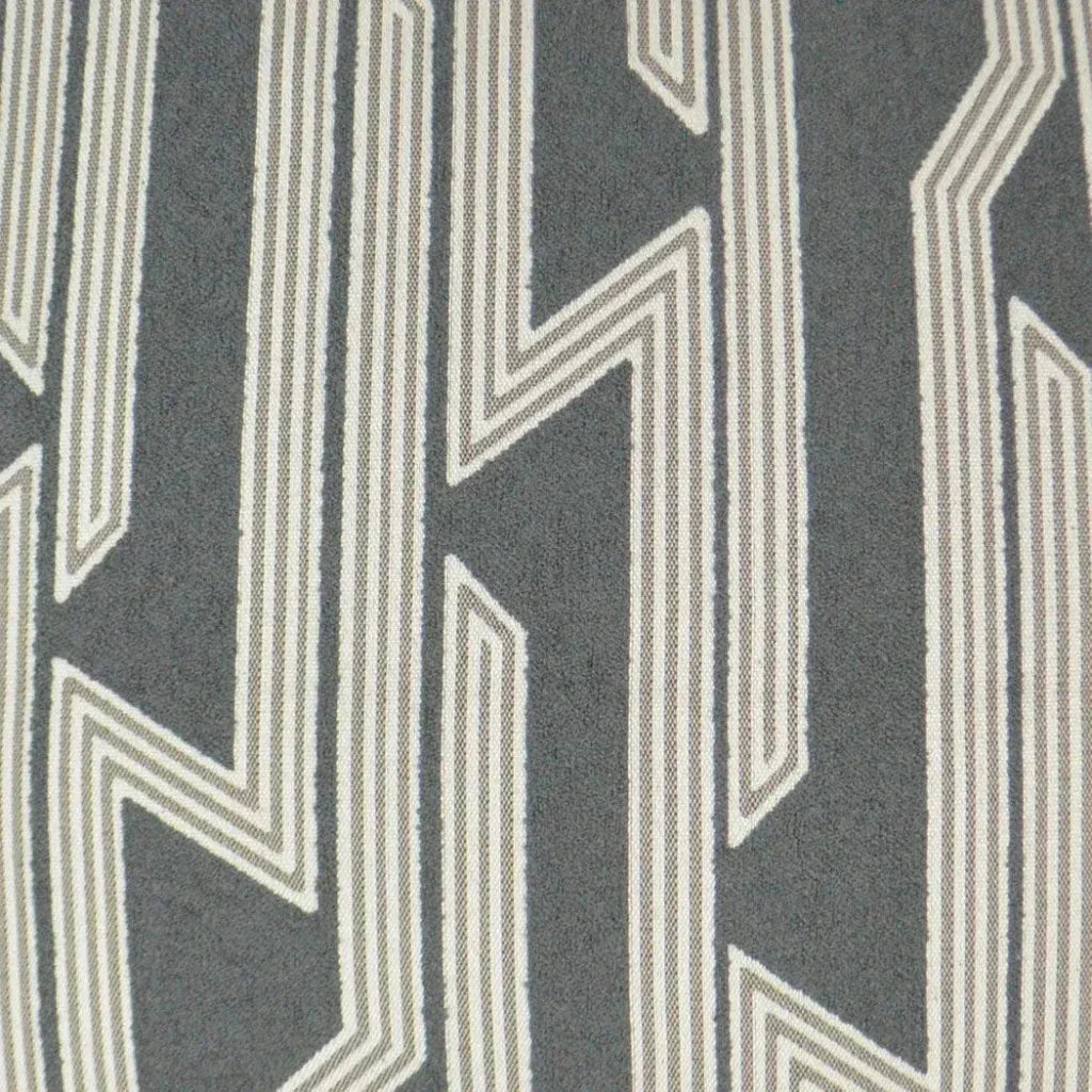 Hemingway Iron Geometric Grey Large Throw Pillow Insert
