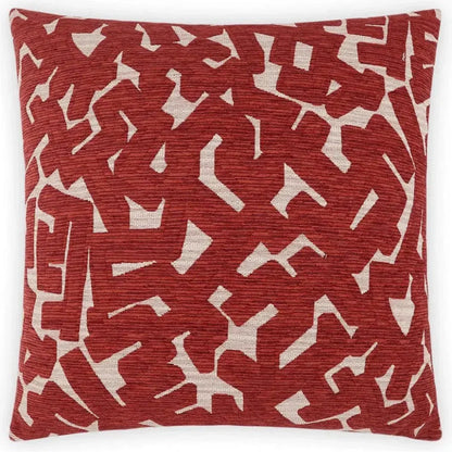 Hero Paprika Red Throw Pillow With Insert