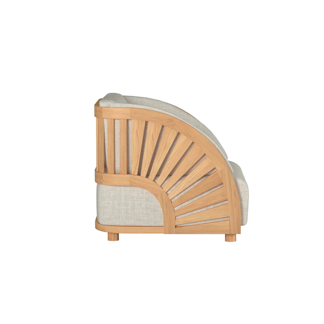 HiTeak Solis Deep Seating Outdoor Club Chair