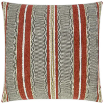 Highland Chili Red Throw Pillow With Insert