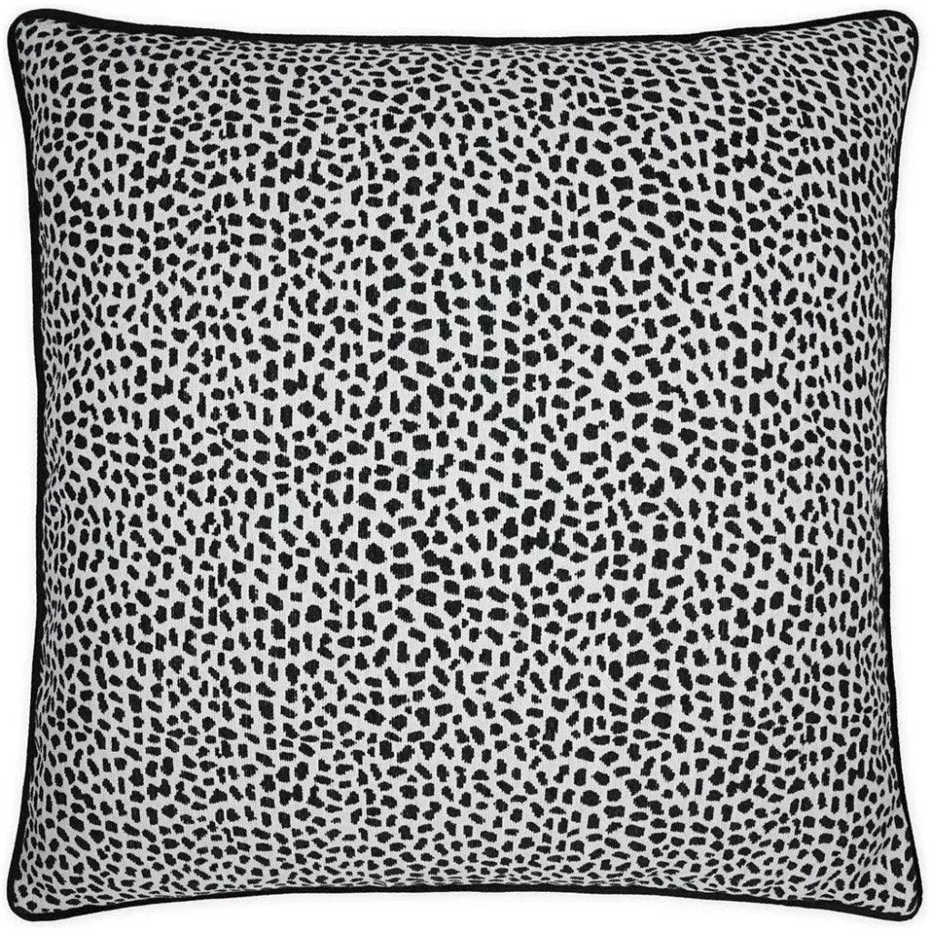Hopper Animal Black White Large Throw Pillow Insert