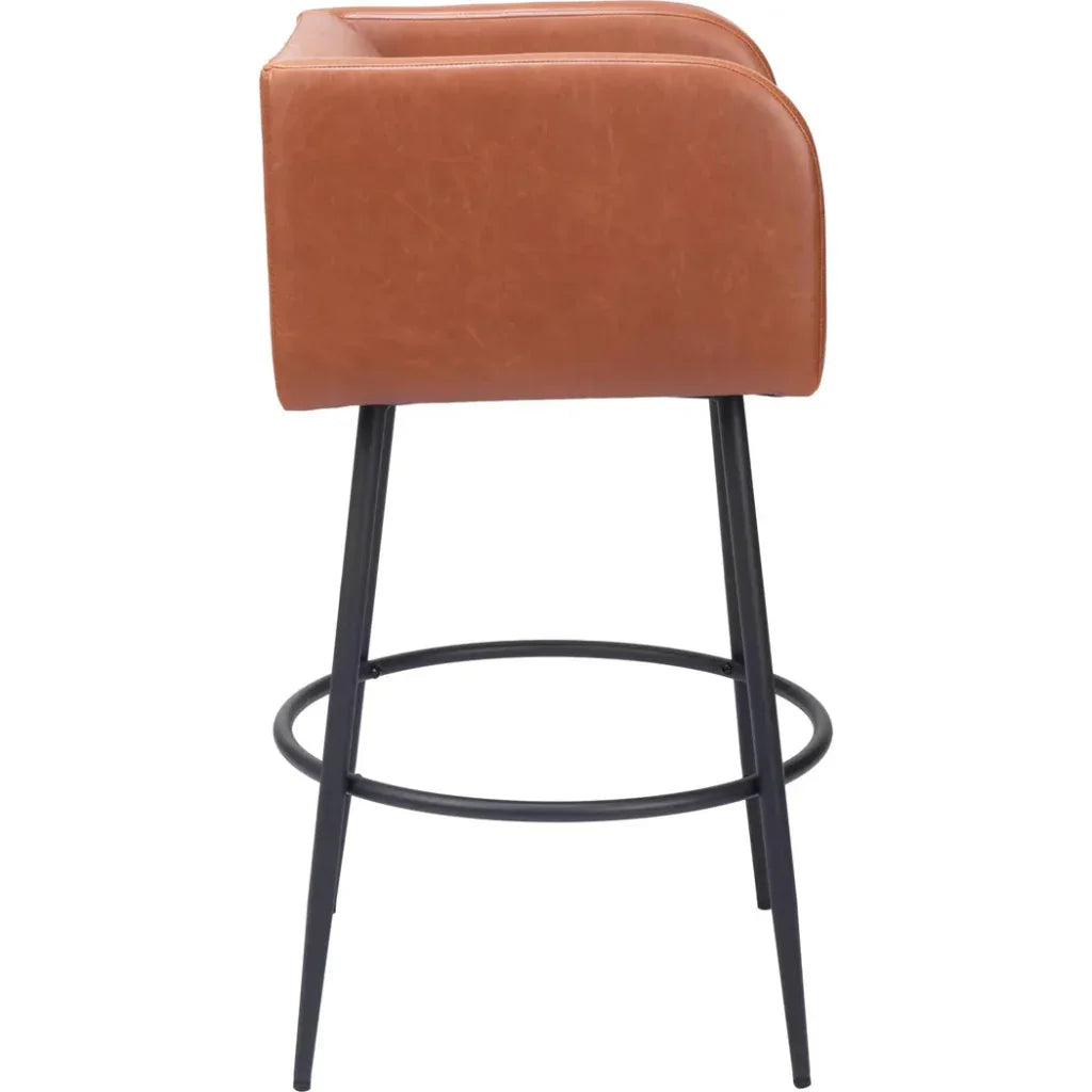Horbat Barstool (Set of 2) Brown