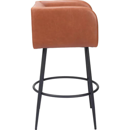 Horbat Barstool (Set of 2) Brown