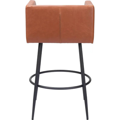 Horbat Barstool (Set of 2) Brown