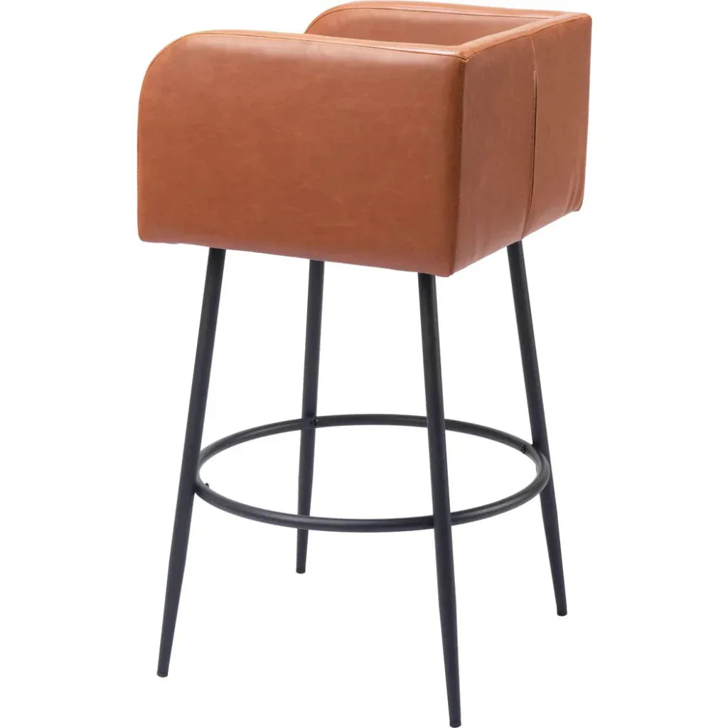 Horbat Barstool (Set of 2) Brown