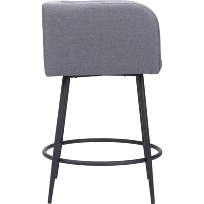 Horbat Faux Leather Counter Stool (Set of 2)