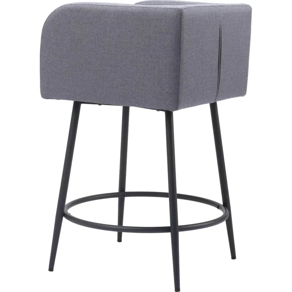 Horbat Faux Leather Counter Stool (Set of 2)