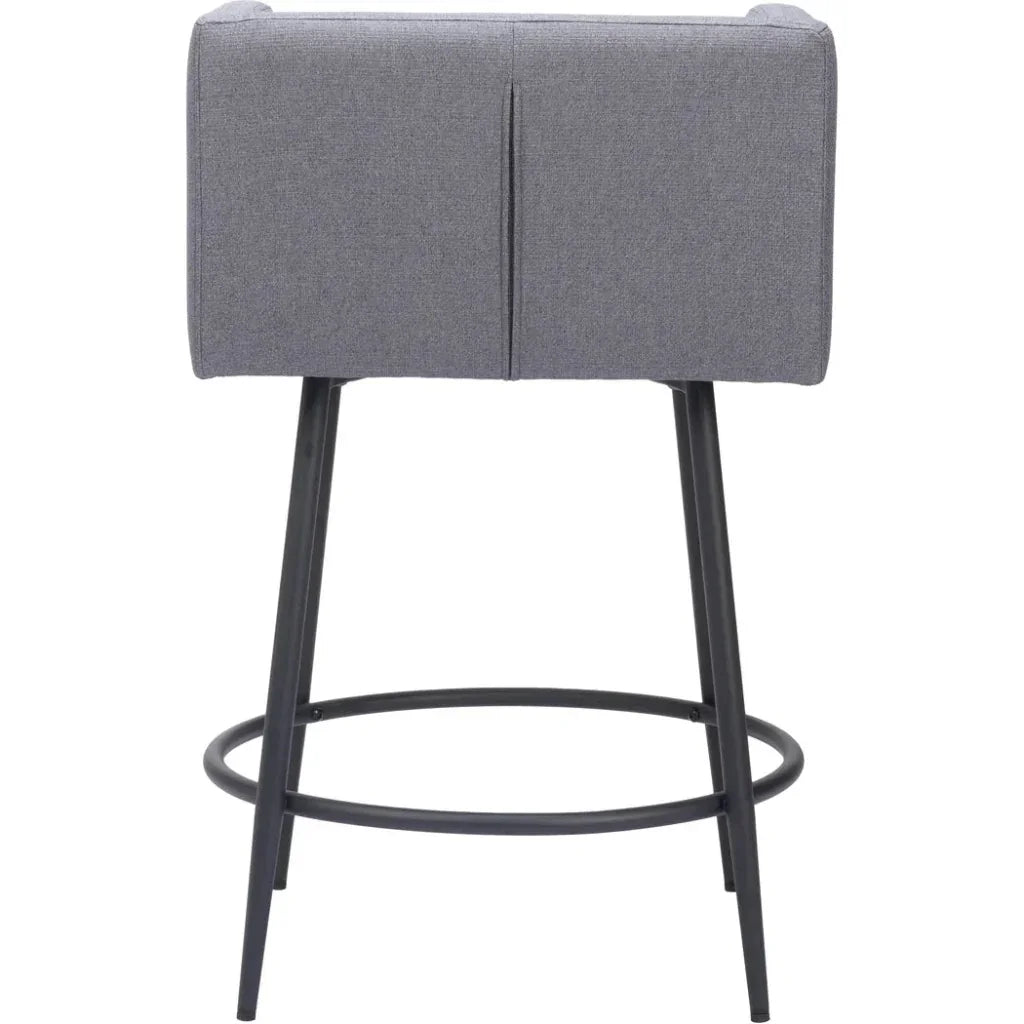 Horbat Faux Leather Counter Stool (Set of 2)