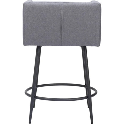 Horbat Faux Leather Counter Stool (Set of 2)