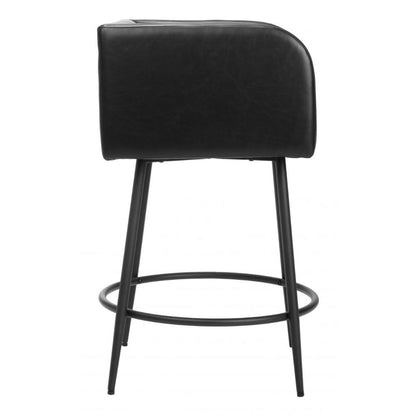 Horbat Faux Leather Counter Stool (Set of 2)