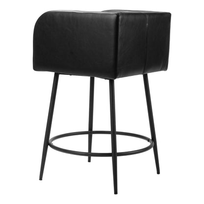 Horbat Faux Leather Counter Stool (Set of 2)