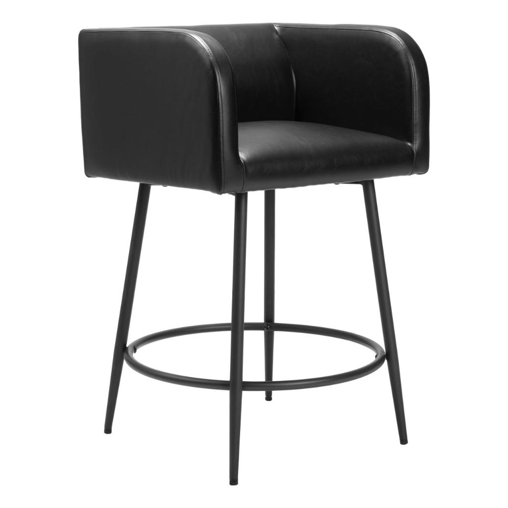 Horbat Faux Leather Counter Stool (Set of 2)