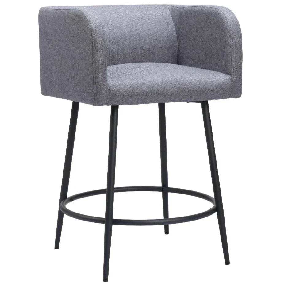Horbat Faux Leather Counter Stool (Set of 2)