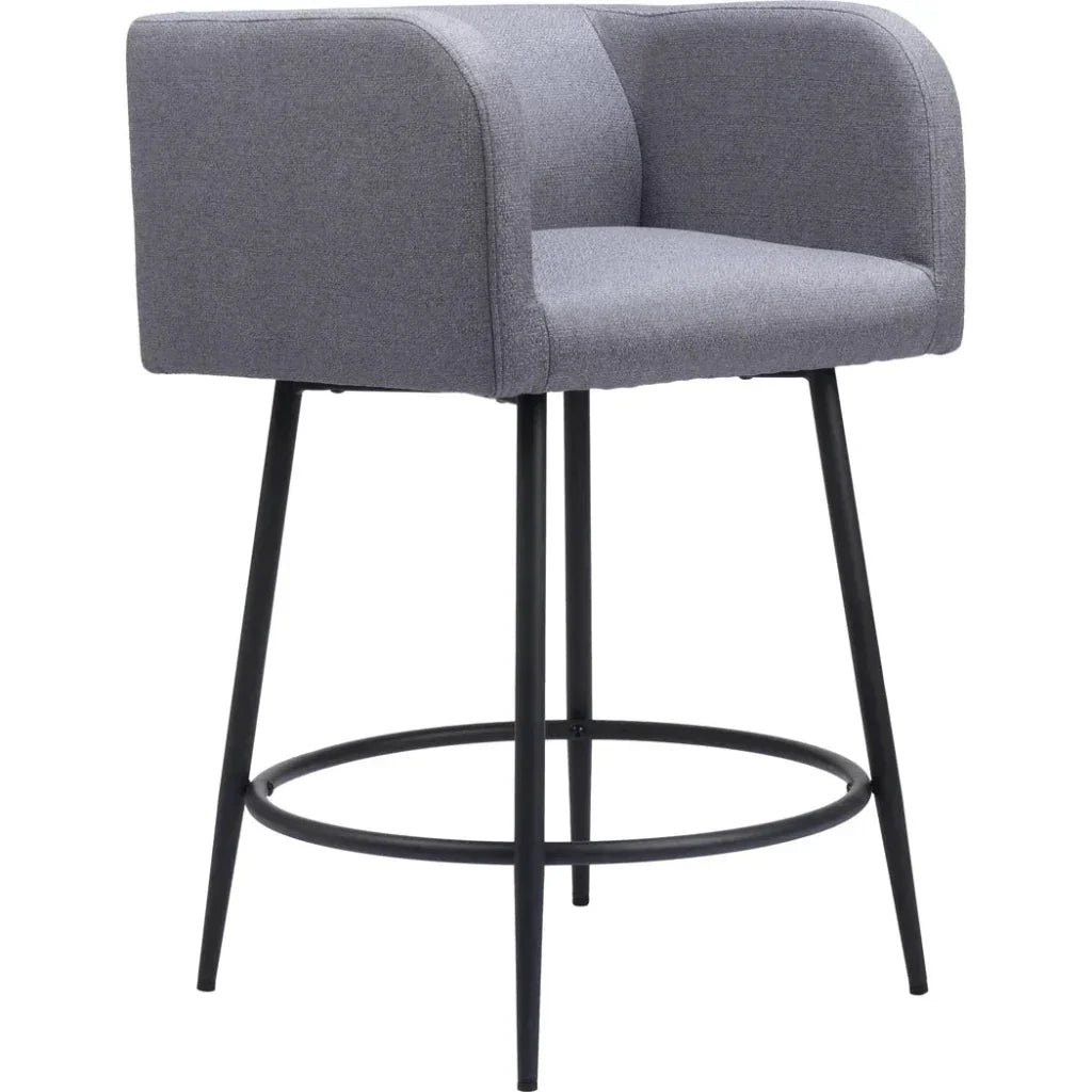 Horbat Faux Leather Counter Stool (Set of 2)