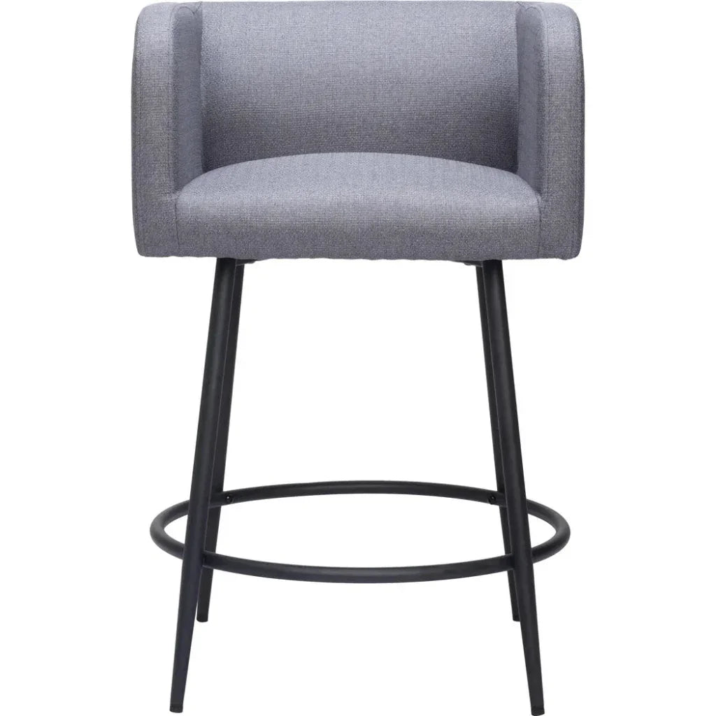 Horbat Faux Leather Counter Stool (Set of 2)