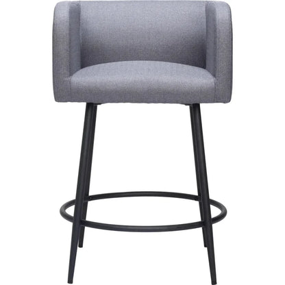 Horbat Faux Leather Counter Stool (Set of 2)