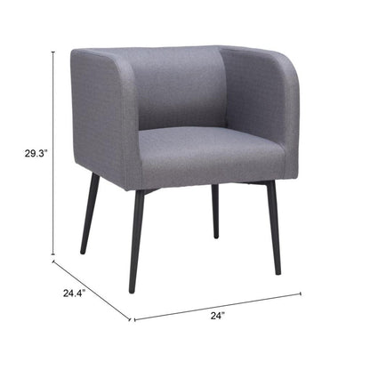 Horbat Leather Dining Chair
