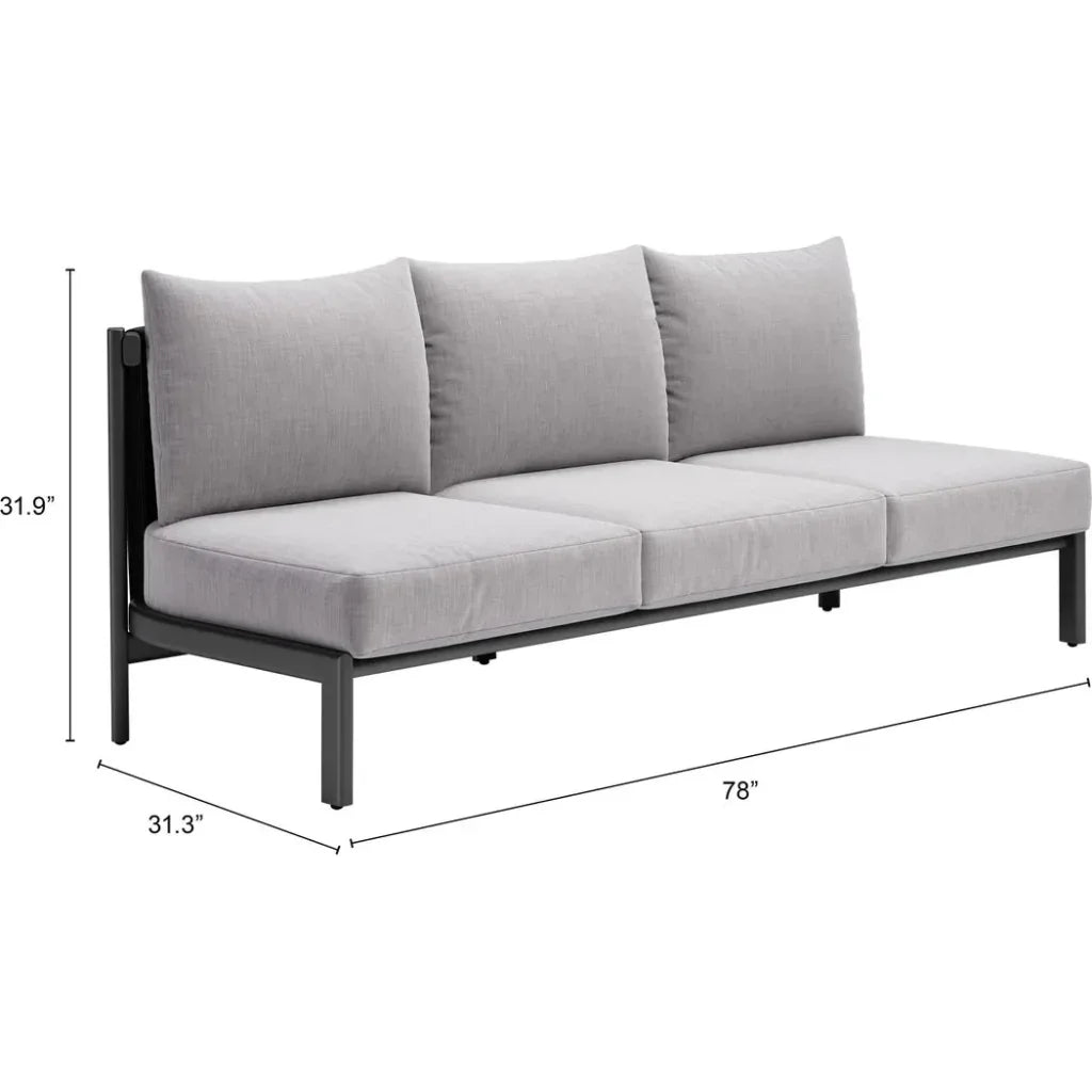 Horizon Gray Sofa