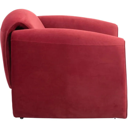 Horten Accent Chair Red
