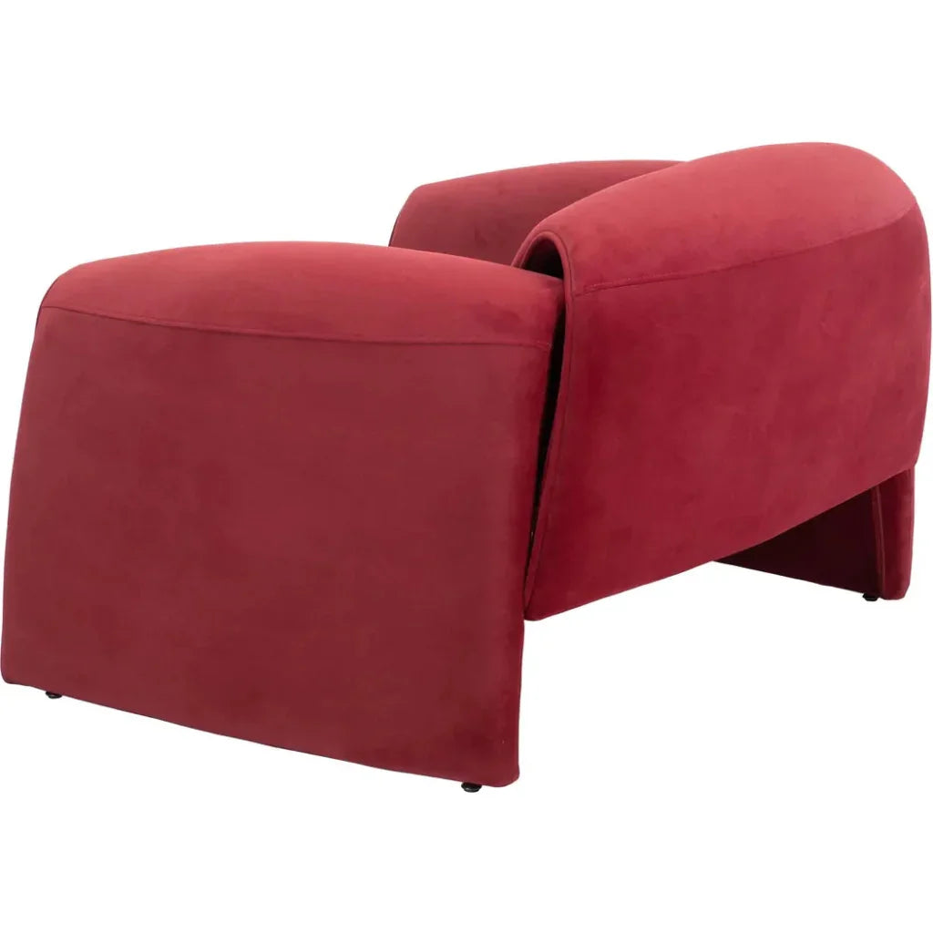 Horten Accent Chair Red
