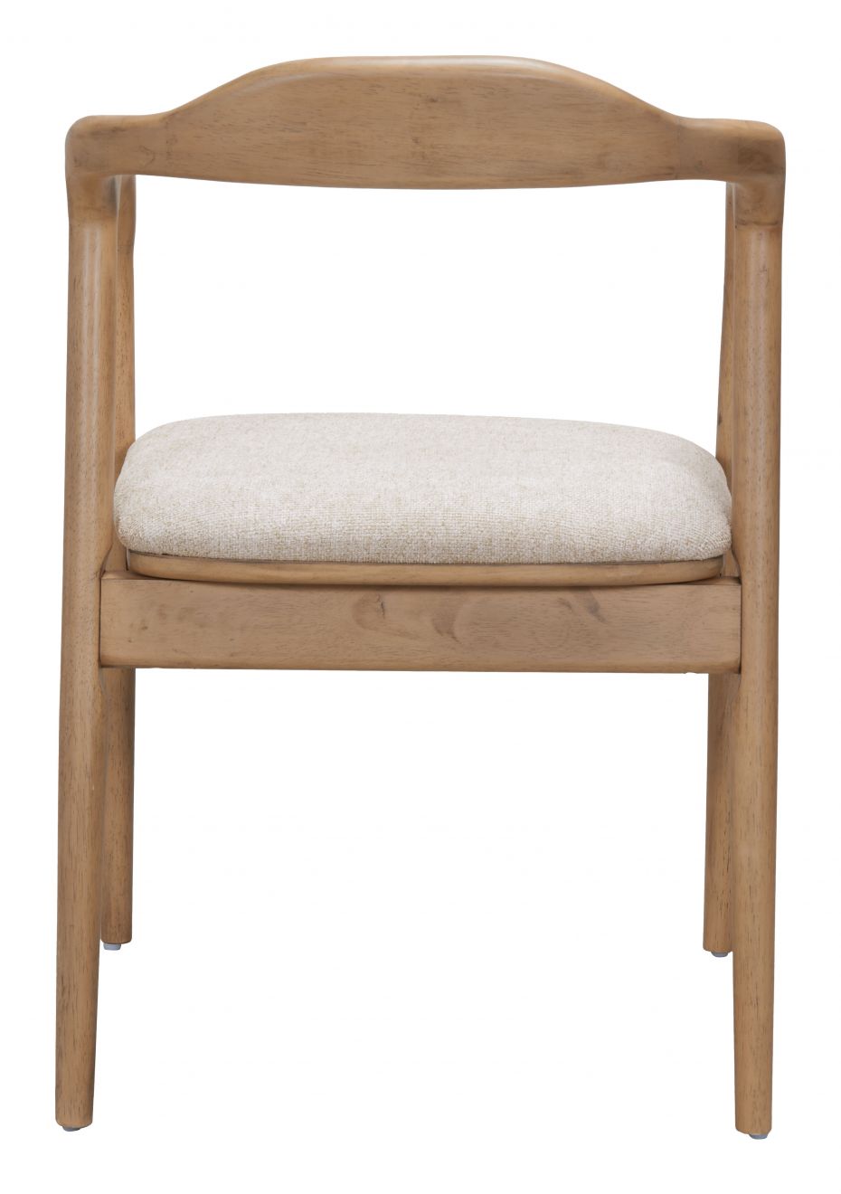 Hosoi Beige Fabric Dining Chair