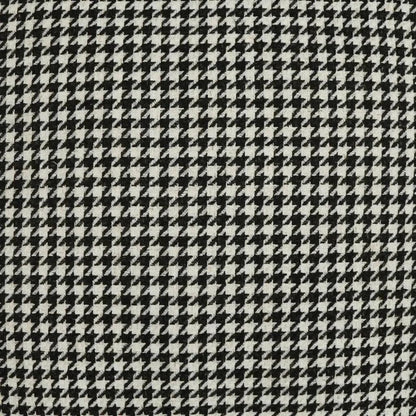 Houndstooth Black Throw Pillow With Insert